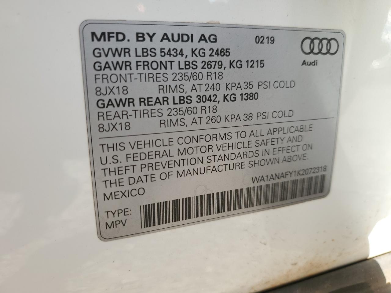 AUDI Q5 PREMIUM