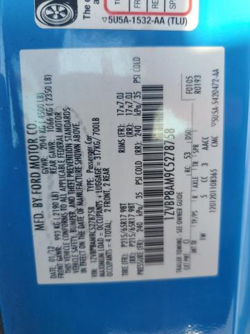 2012 FORD MUSTANG - 1ZVBP8AM9C5278758