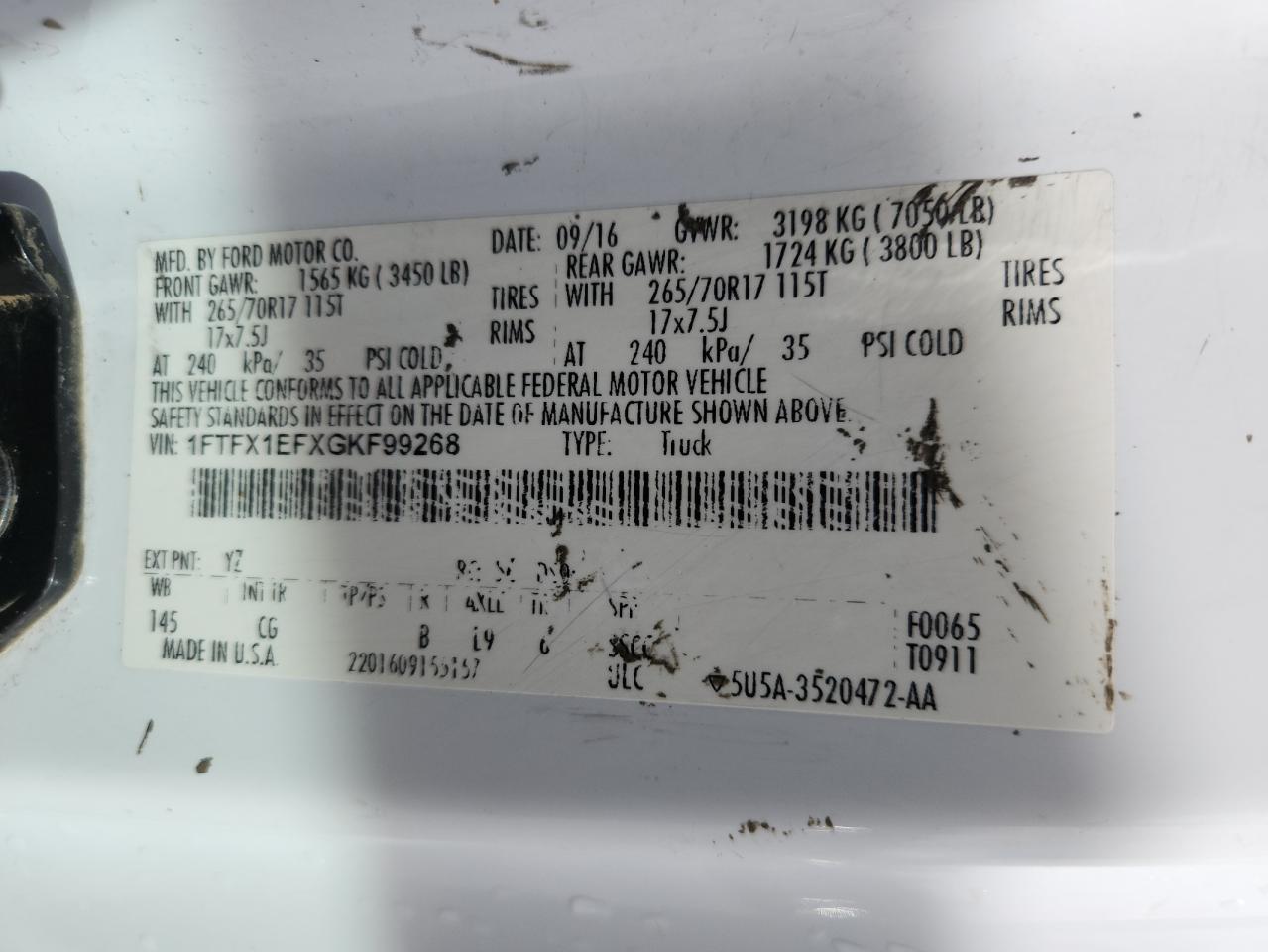 FORD F-150 SUPER CAB