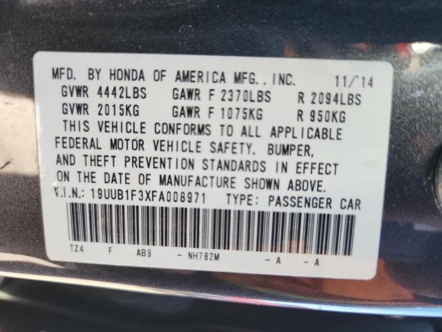 2015 ACURA TLX 19UUB1F3XFA008971