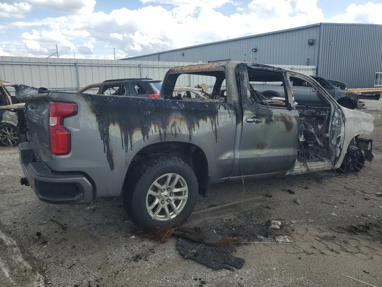 Lot #3310450296 2021 CHEVROLET SILVERADO K1500 RST