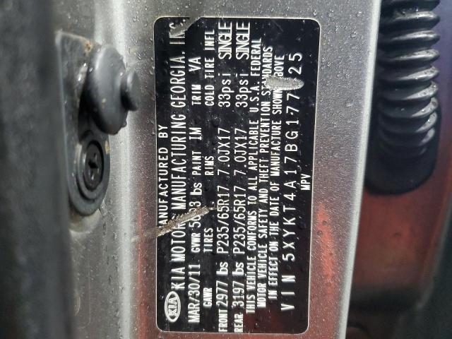 2011 KIA SORENTO BA #3317837197