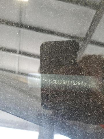 2019 TESLA MODEL X 5YJXCBE26KF152946