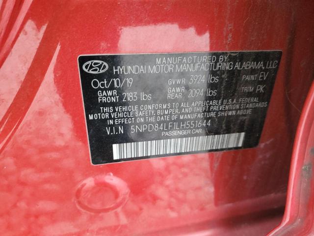 2020 HYUNDAI ELANTRA SE - 5NPD84LF1LH551644