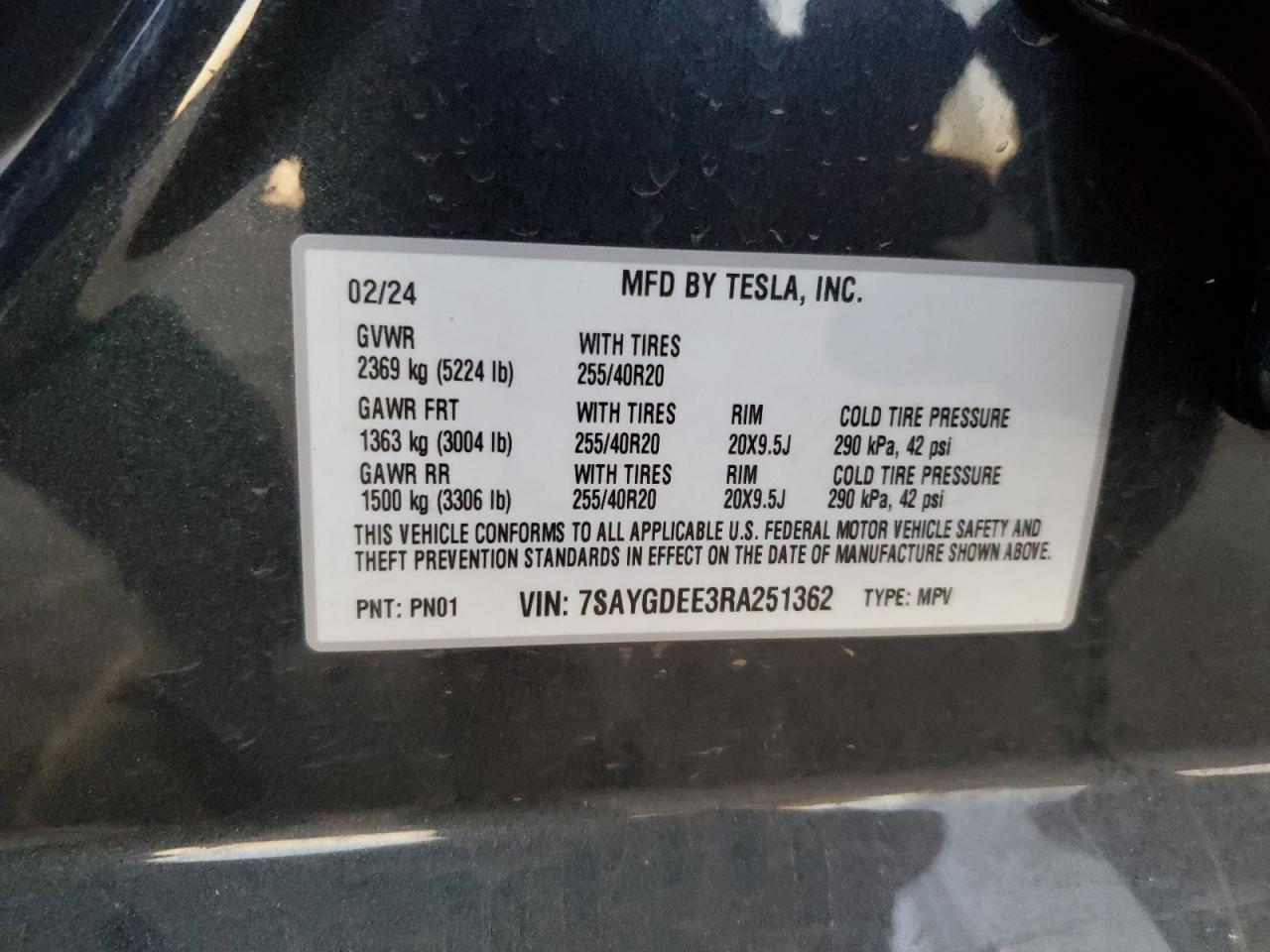 TESLA MODEL Y
