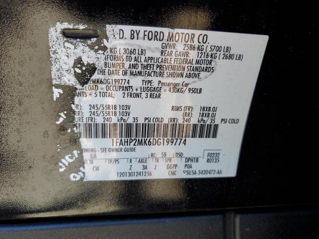 2013 FORD TAURUS POL #3310364964