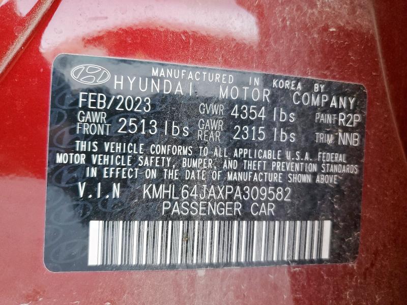 2023 HYUNDAI SONATA SEL #3291551970
