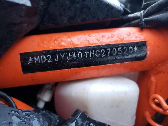 2017 KTM 390 DUKE MD2JYJ401HC270520