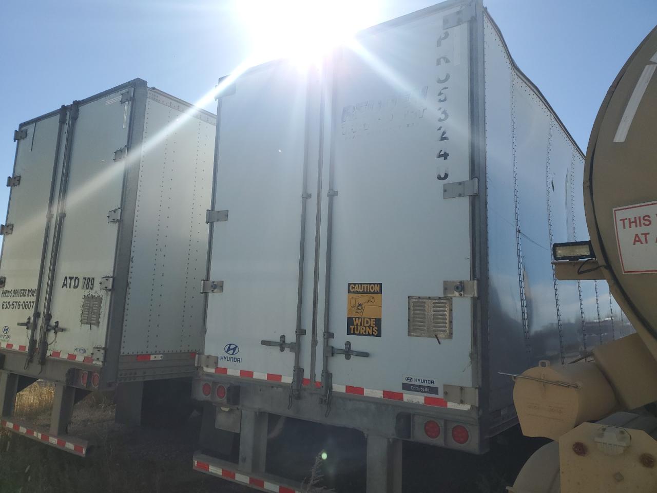 Lot #3280568333 2015 HYUNDAI DRY VAN