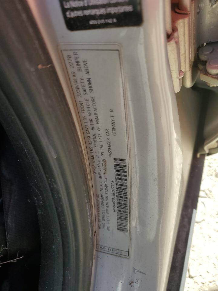 Lot #3297970823 1998 VOLKSWAGEN PASSAT GLS