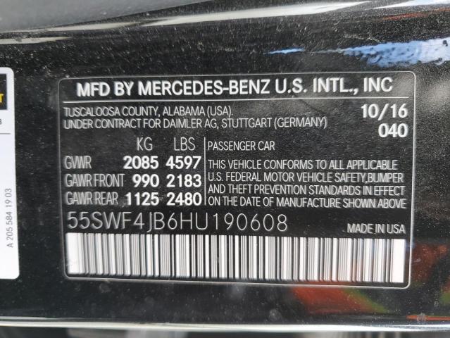 2017 MERCEDES-BENZ C 300 #3302766378