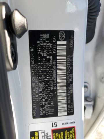 2022 TOYOTA CAMRY LE - 4T1C11AK8NU658404