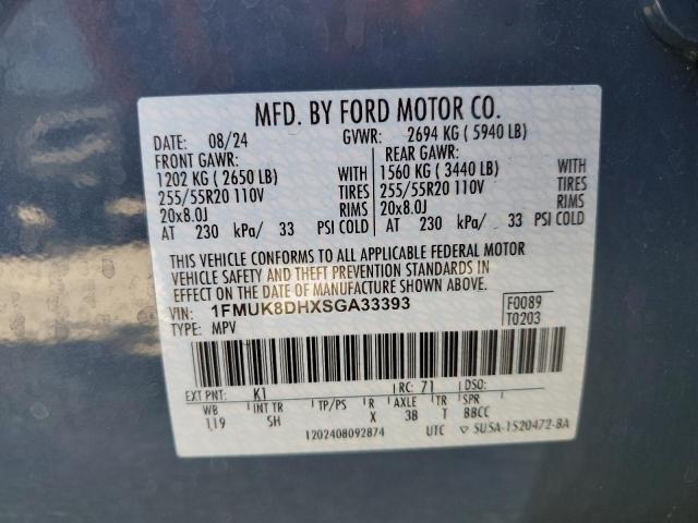 2025 FORD EXPLORER A #3302766362