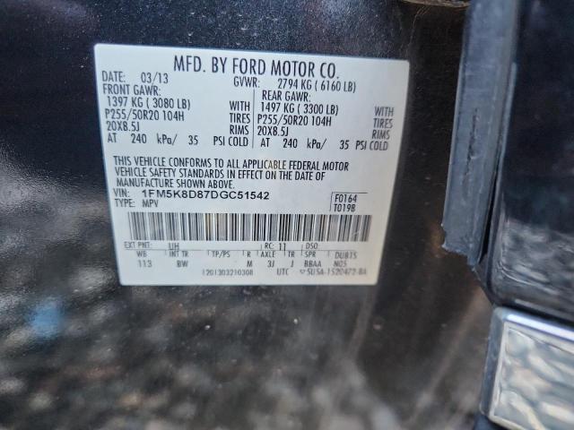 2013 FORD EXPLORER X #3293463418