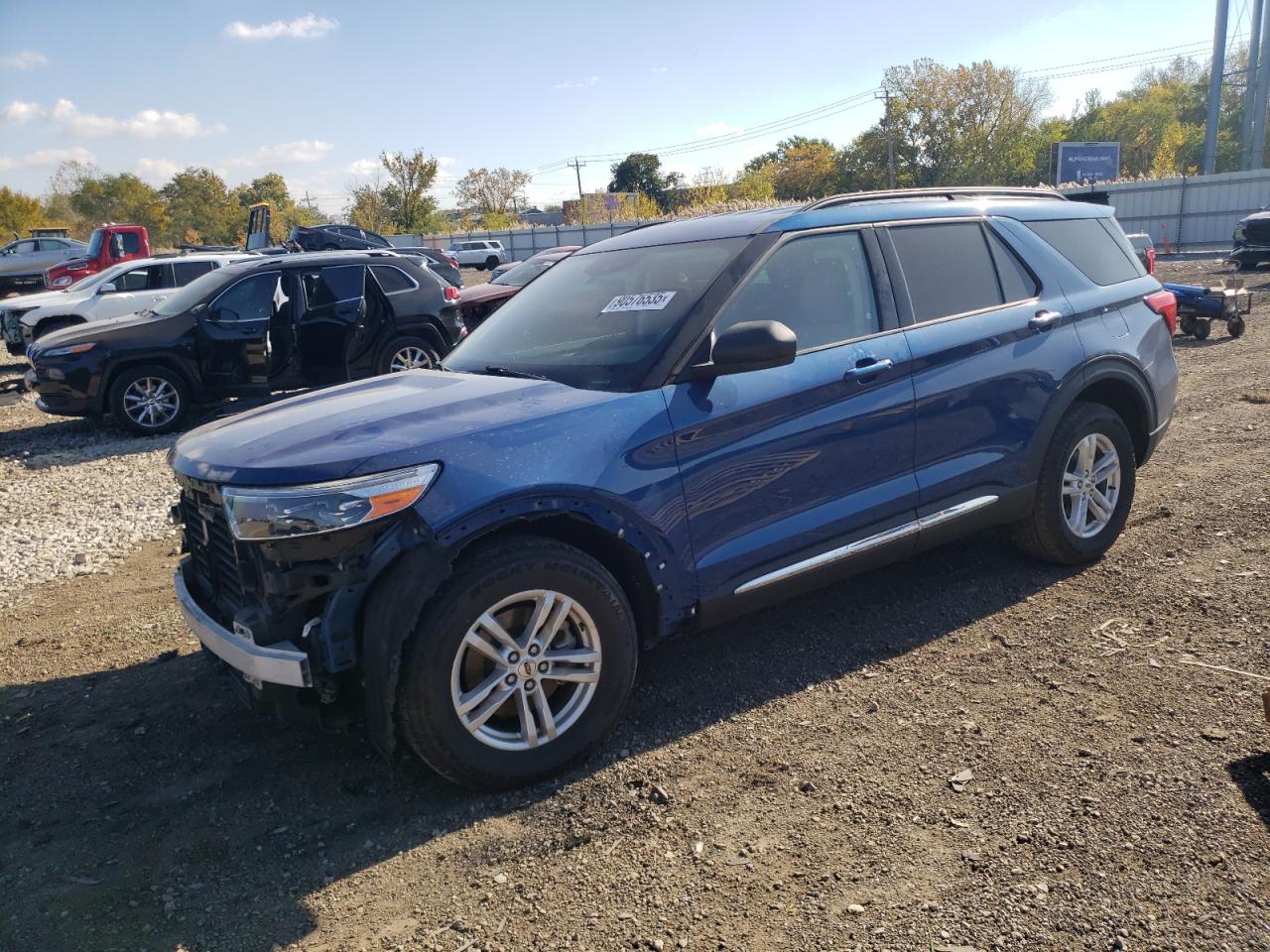 Lot #3302840906 2020 FORD EXPLORER X