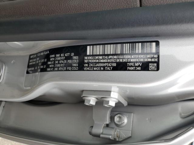 2017 JEEP RENEGADE L - ZACCJABB6HPE42169