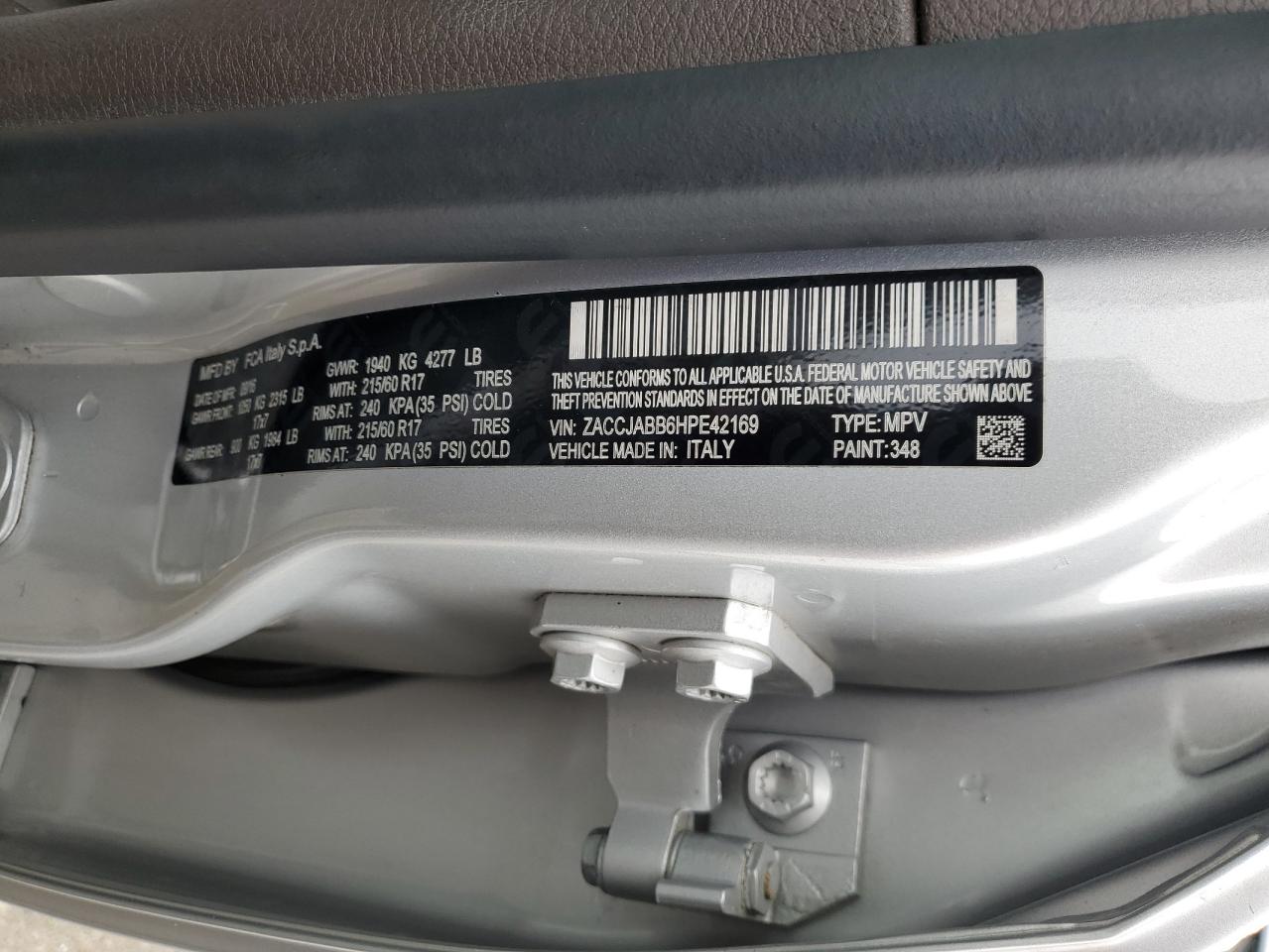 JEEP RENEGADE LATITUDE