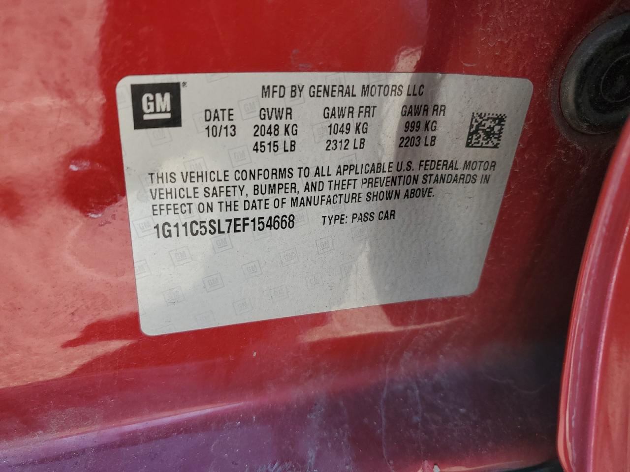 CHEVROLET MALIBU 1LT