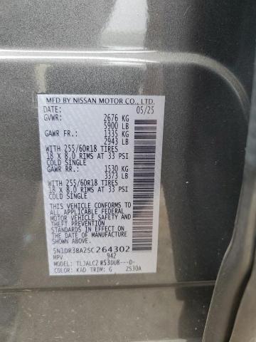2025 NISSAN PATHFINDER - 5N1DR3BA2SC264302