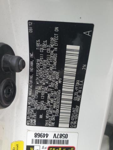 2013 TOYOTA SIENNA XLE - 5TDDK3DC9DS050464