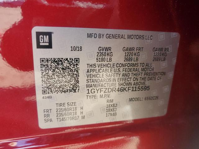 2019 CADILLAC XT4 PREMIU - 1GYFZDR46KF115595