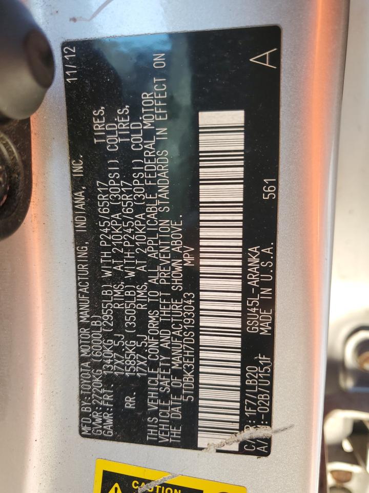 TOYOTA HIGHLANDER BASE