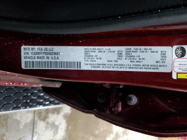 2025 RAM 1500 BIG H #3282593862