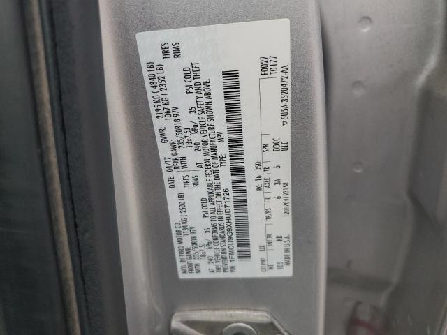 2017 FORD ESCAPE SE #3305463097