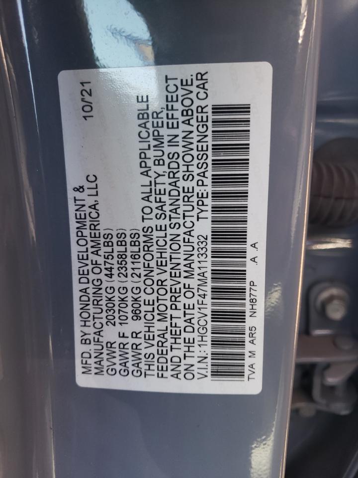 HONDA ACCORD SPORT SE