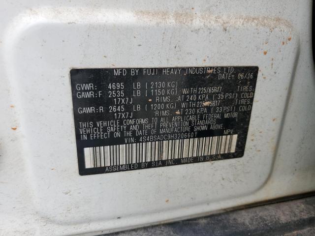 2017 SUBARU OUTBACK 2. - 4S4BSADC9H3206601