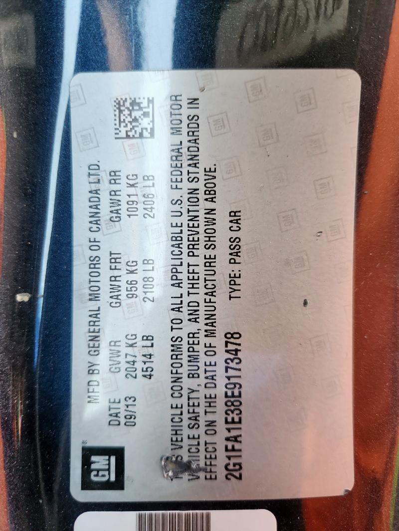 2014 CHEVROLET CAMARO LS #3312571211