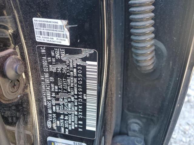 2015 KIA SORENTO LX 5XYKT3A69FG590318