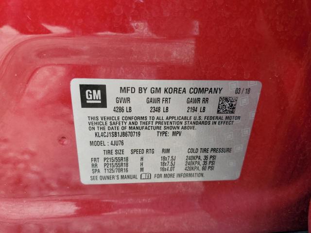 2018 BUICK ENCORE SPO KL4CJ1SB1JB670719