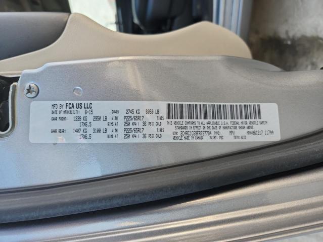 2015 CHRYSLER TOWN & COU - 2C4RC1CG9FR727794