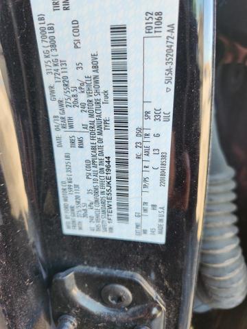 2018 FORD F150 SUPER - 1FTEW1E55JKE19644