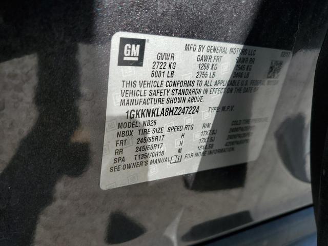 2017 GMC ACADIA - 1GKKNKLA8HZ247224