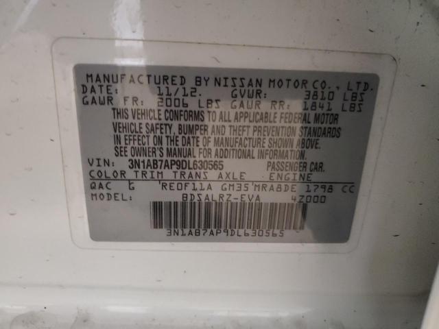 2013 NISSAN SENTRA S - 3N1AB7AP9DL630565