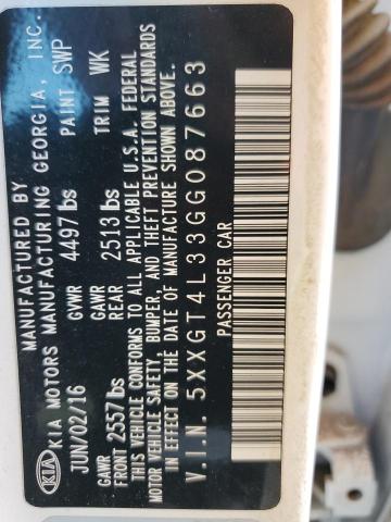 2016 KIA OPTIMA LX - 5XXGT4L33GG087663