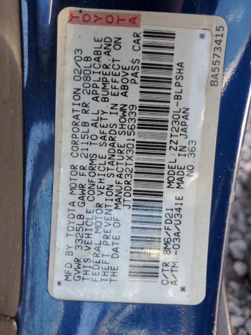 2003 TOYOTA CELICA GT #3301983422