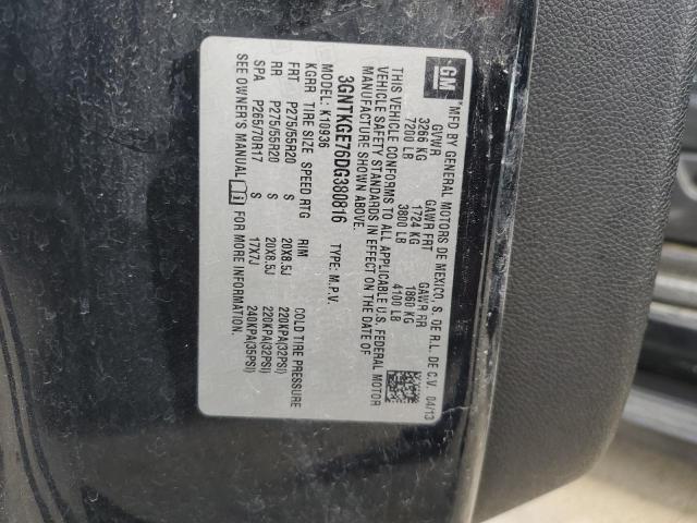 2013 CHEVROLET AVALANCHE LTZ - 3GNTKGE76DG380816