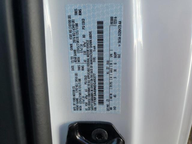 2022 FORD F350 SUPER DUTY 1FTRF3A69NEG45377