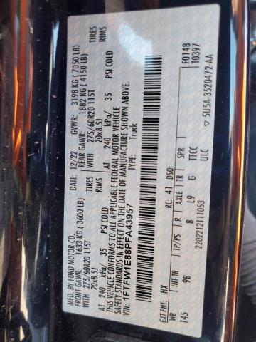 2023 FORD F150 SUPERCREW - 1FTFW1E88PFA43957