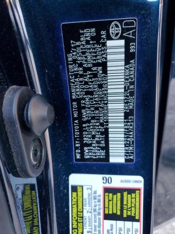 2017 TOYOTA COROLLA L - 2T1BURHE4HC896807