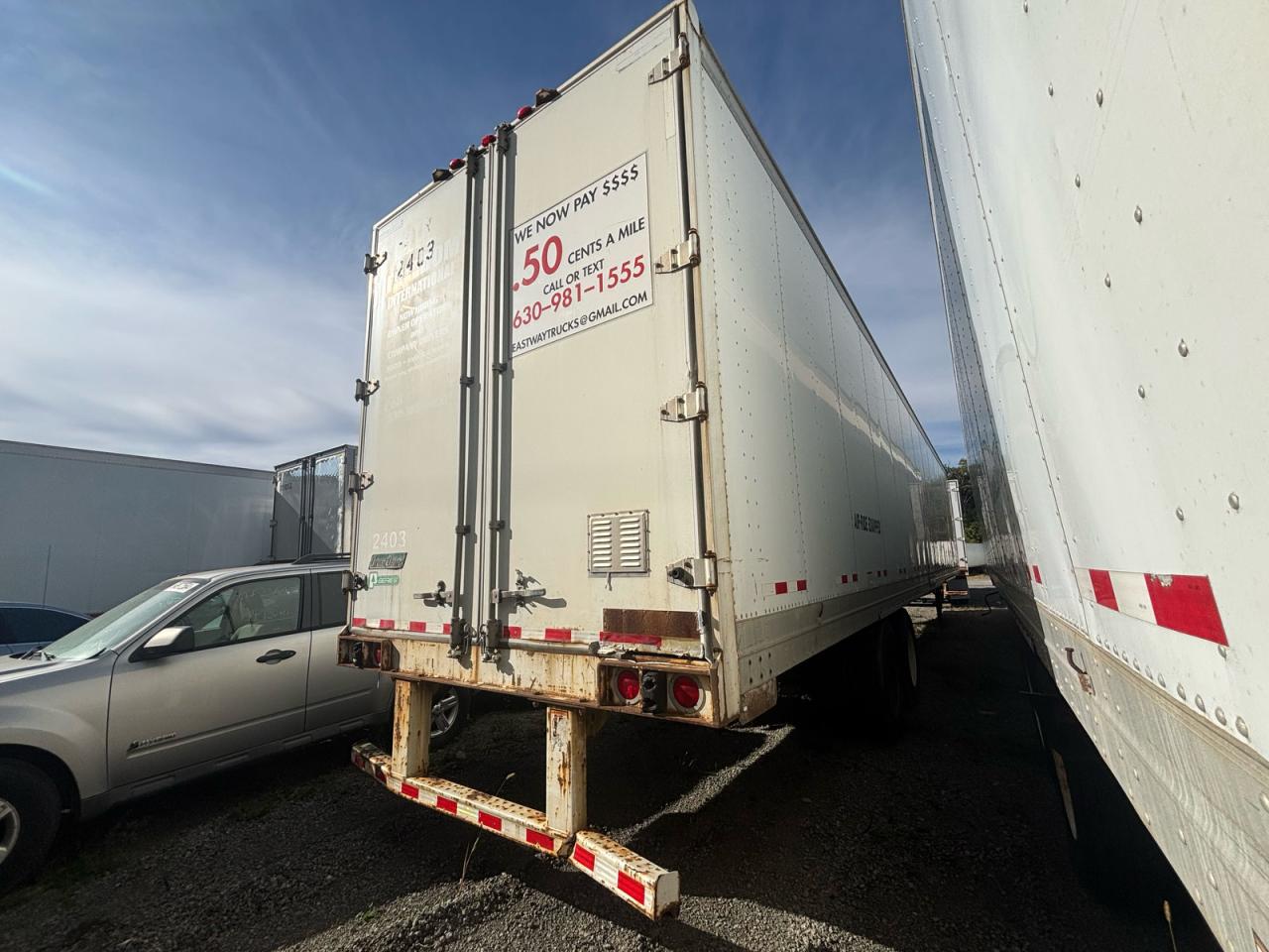 Lot #3283913349 2012 DRY VAN DRY VAN