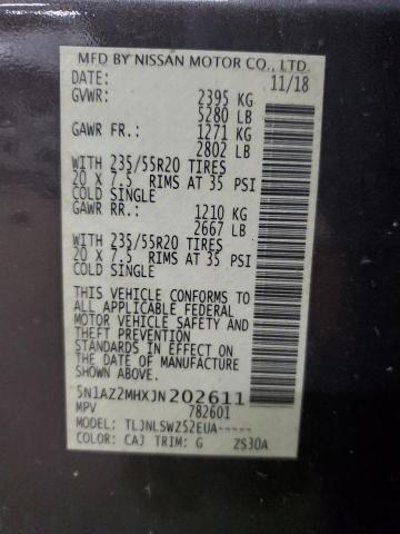 2018 NISSAN MURANO S - 5N1AZ2MHXJN202611