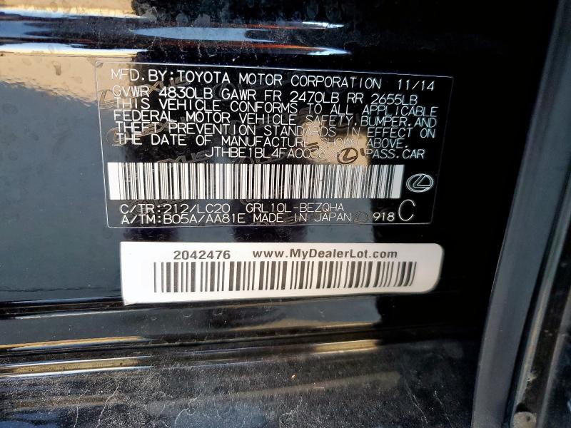 2015 LEXUS GS 350 #3305726720