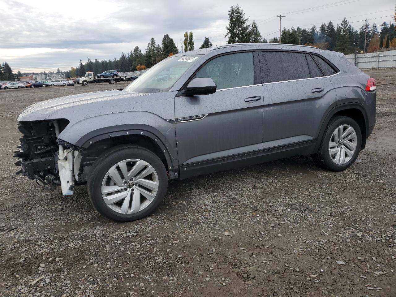 Lot #3298218027 2022 VOLKSWAGEN ATLAS CROS