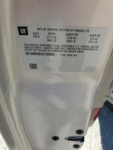 2010 CHEVROLET IMPALA LT #3279735915