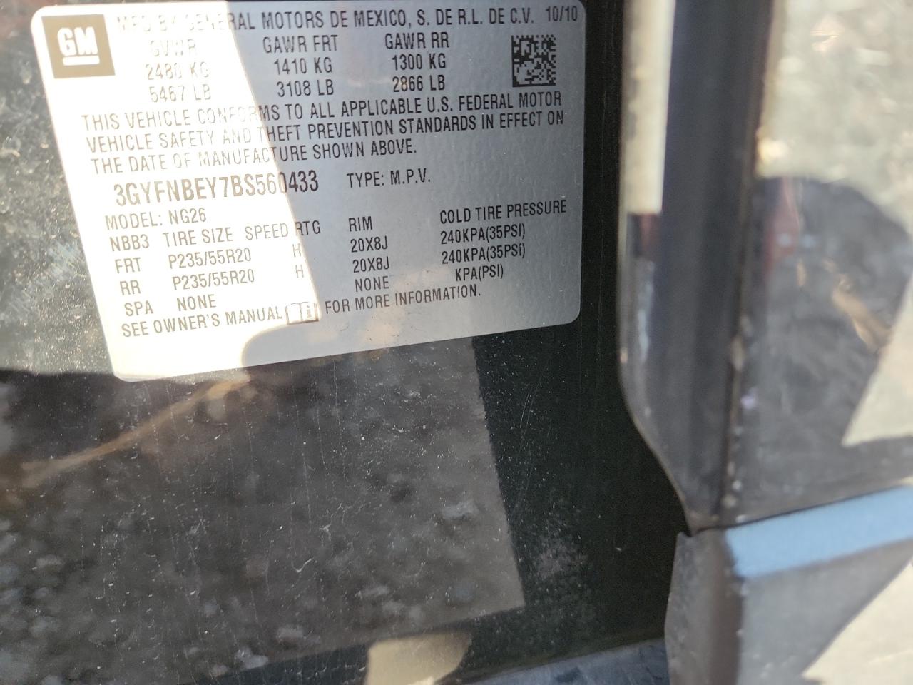 CADILLAC SRX PERFORMANCE COLLECTION