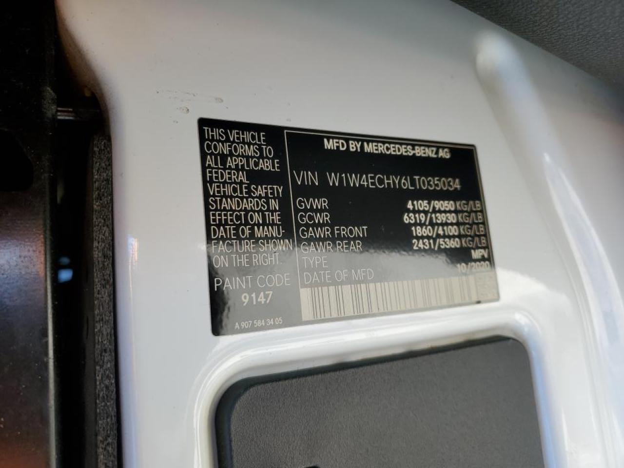 MERCEDES-BENZ SPRINTER 2500